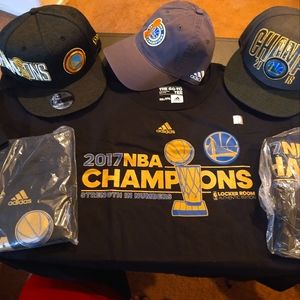 Adidas & New Era Golden State Warriors Champion Bundle